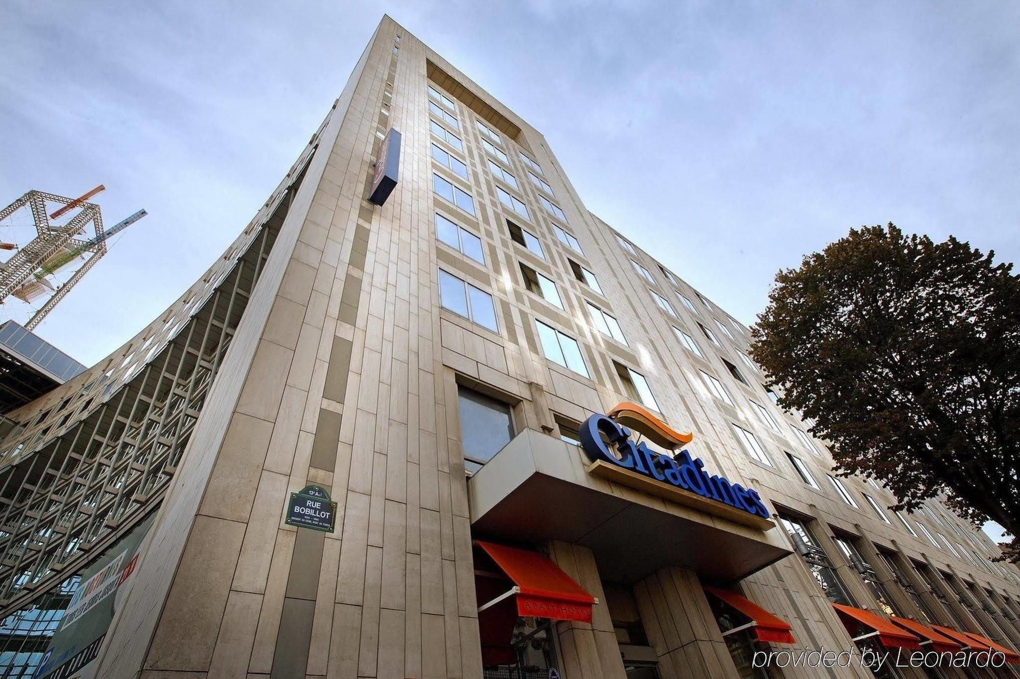 Citadines Place D'Italie Parijs Buitenkant foto